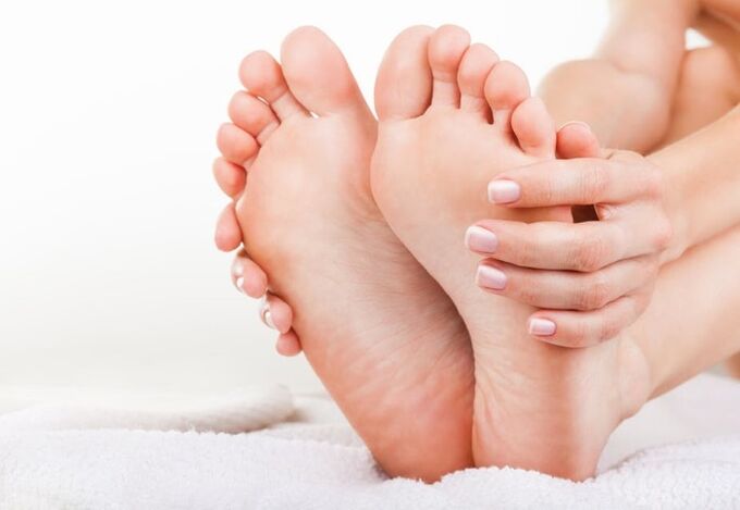 The skin and nails of the feet are most susceptible to fungal infection. 